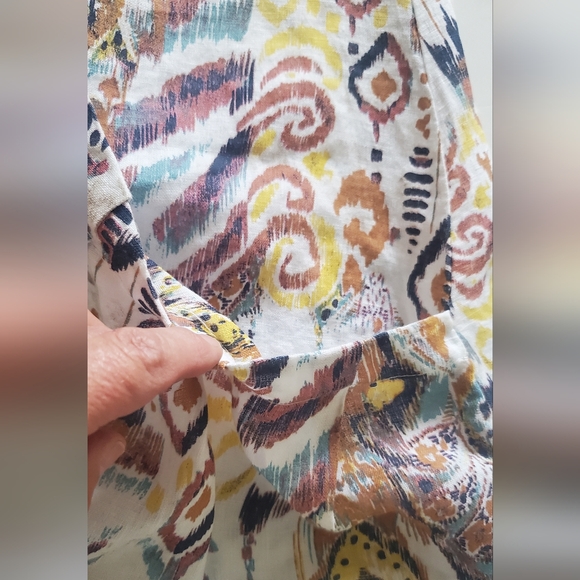 Lands Downunder Pull-On Midi dress, size M, colorful - Picture 9 of 11